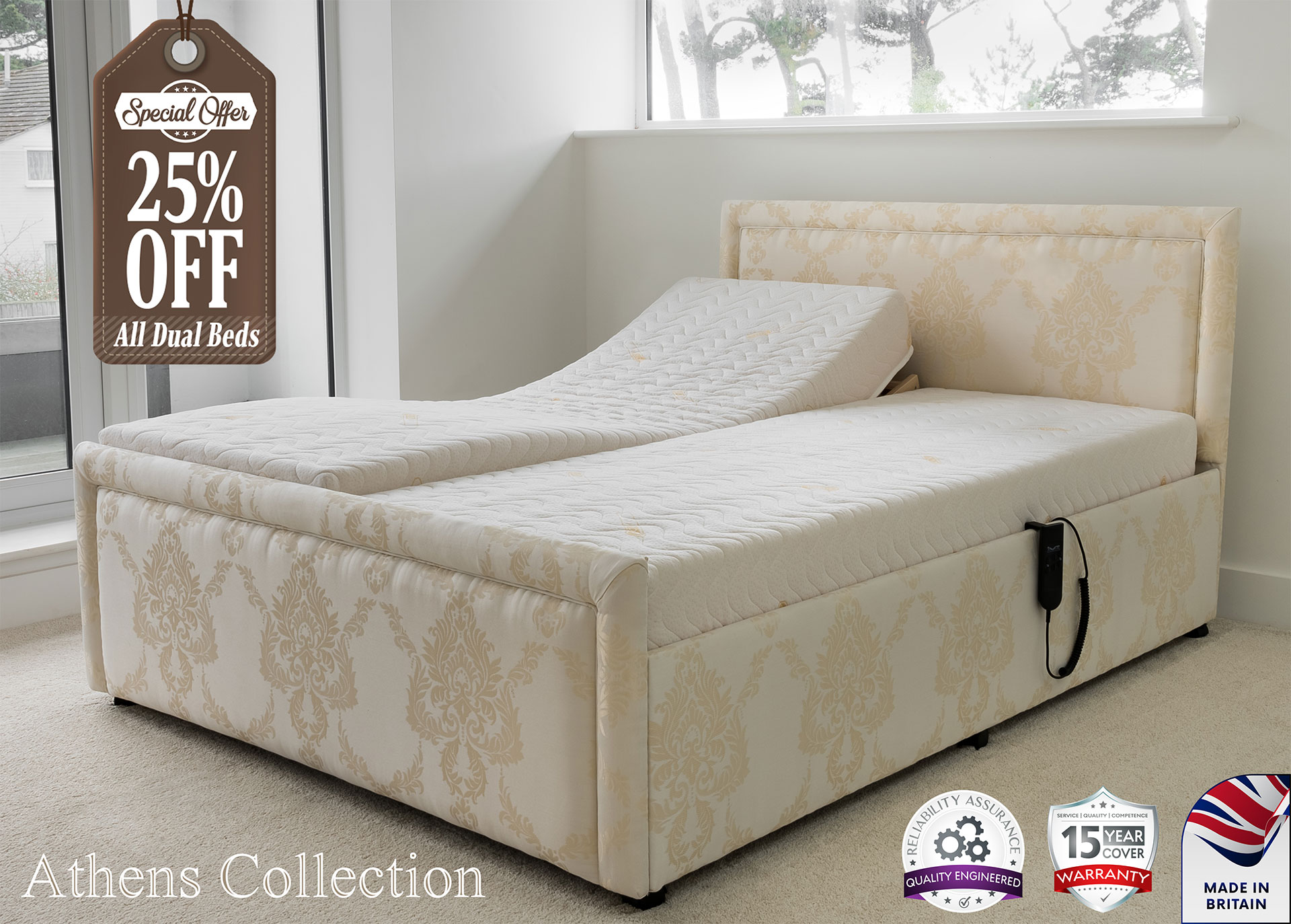 Athena Mobility | Athens Bed Collection